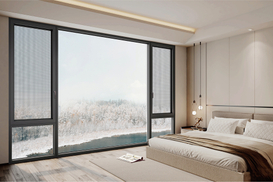 Da Vinci · Skyline 115 Dual Inward Opening Screen Integrated Window Manufacturer