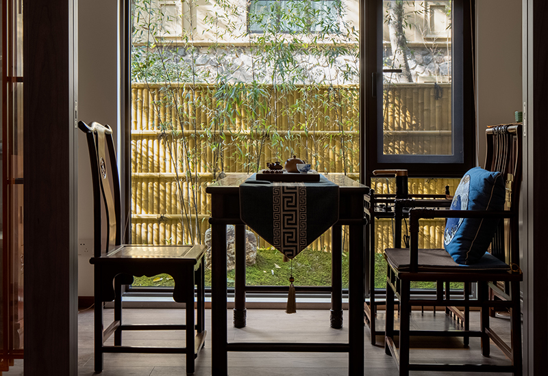A Zen-inspired space filled with the aroma of tea