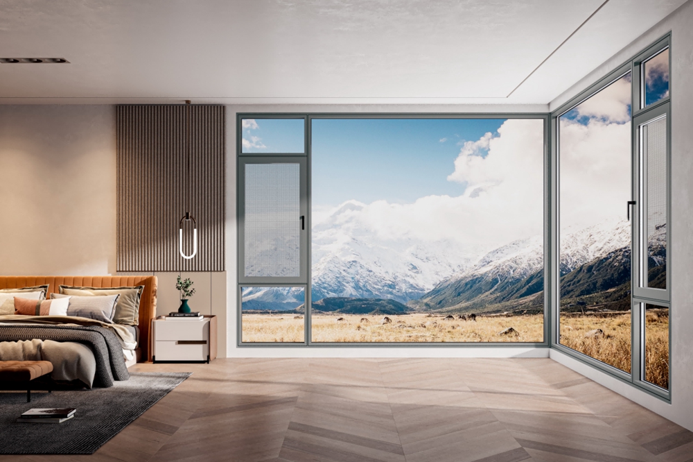 Star · Nebula 103 Double Inward-opening Low Energy Sound Insulation Window Manufacturer