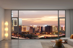 Da Vinci · Skyline 103 Narrow Side-mounted Screen Integrated Window Manufacturer 