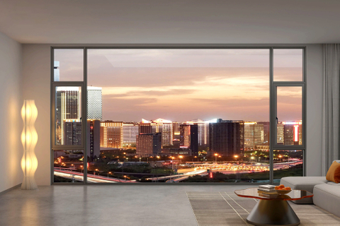 Da Vinci · Skyline 103 Narrow Side-mounted Screen Integrated Window Manufacturer 